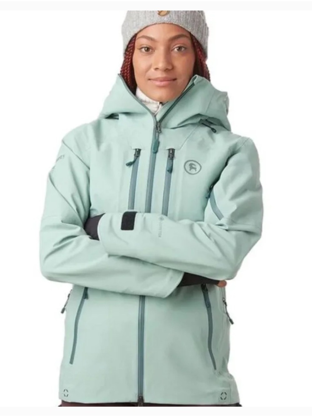 Backcountry Cottonwood Mint GORE-TEX Jacket Woman’s Size Extra Small
